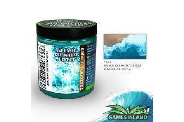 Water Effect Gel - Turquoise 250Ml