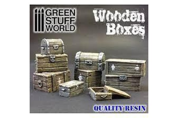 Wooden Boxes Set