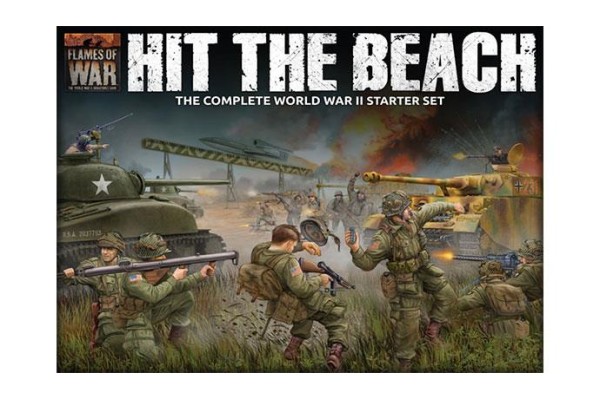 Hit The Beach Army Set (German & American 11X Tanks 2X Guns 96X Figs - Plastic)