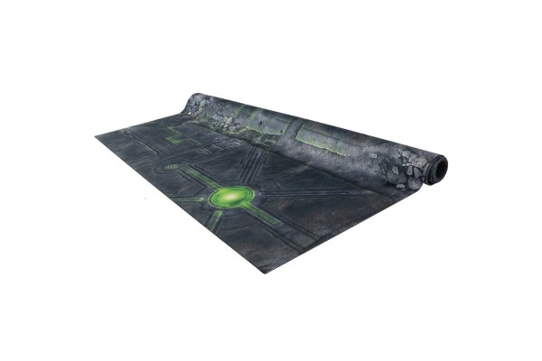 Deathworld Tomb 44 Inchx60 Inch / 112X152 Cm Single-Sided Rubber Mat