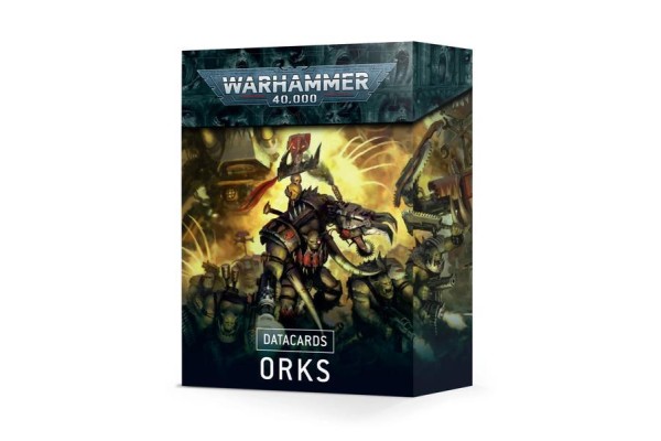 Datacards: Orks (English) (2021) --- Oude Versie ---  ---- Webstore Exclusive