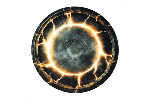 Rubber Objective Markers - Light Circle - Set Of 8