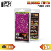 Blossom Tufts - 6Mm - Purple Flowers