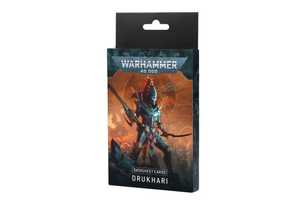 Datasheet Cards: Drukhari (English)