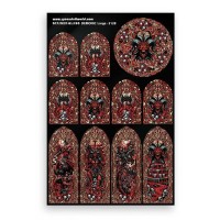 Demonic Stained Glass - Large