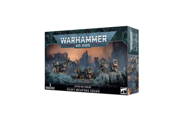 Astra Militarum: Cadian Heavy Weapons Squad