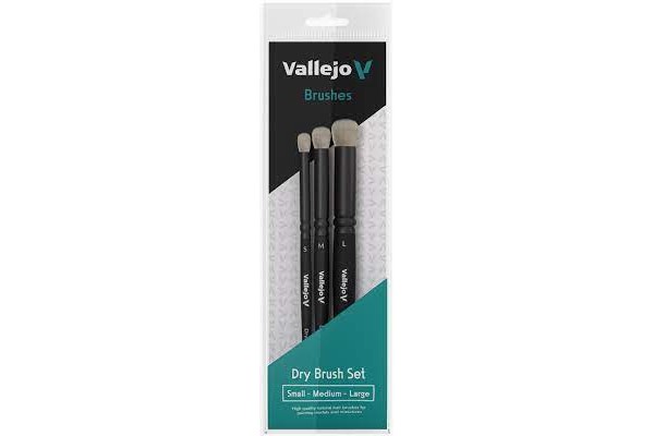 Dry Brush Set (S M & L)