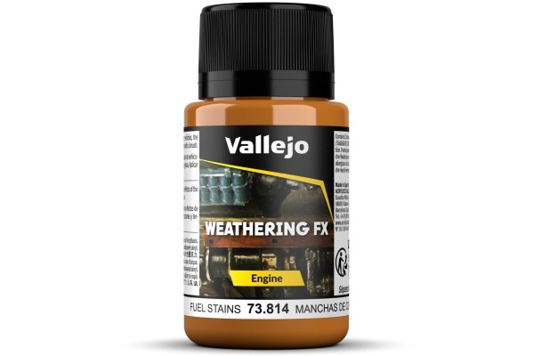 Vallejo Weathering Effects Engine Effect Fuel Stains 40 Ml