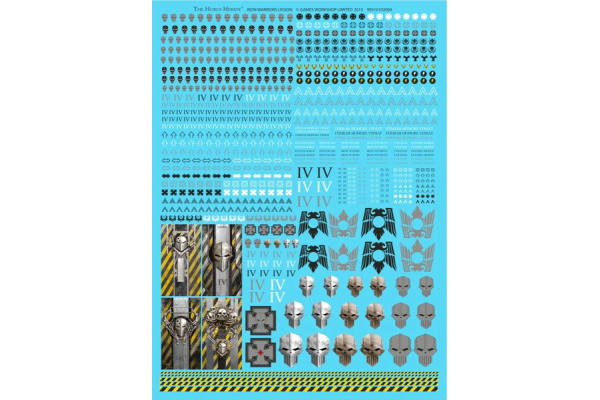 Iron Warriors Legion Transfer Sheets ---- Webstore Exclusive