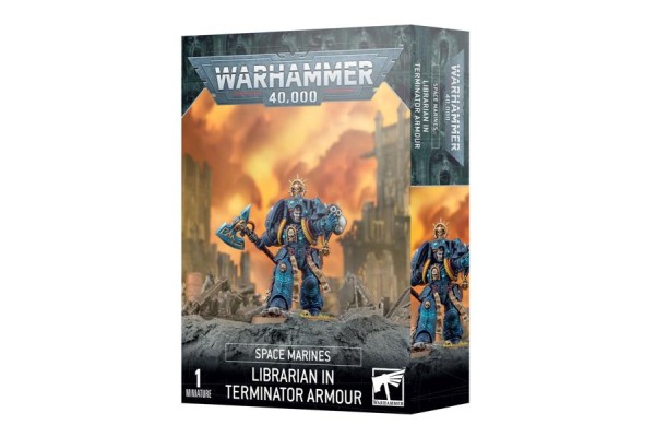 Space Marines Librarian In Terminator Armour
