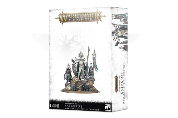 Ossiarch Bonereapers: Katakros Mortarch Of The Necropolis --- Temporarily Out Of Stock Bij Gw ---- Webstore Exclusive