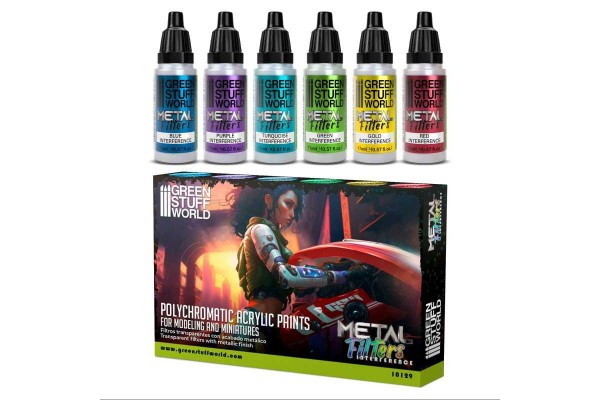 Set Metal Filters - Interference Colours