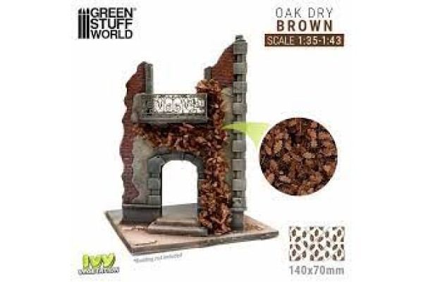 Ivy Foliage - Brown Oak - Large