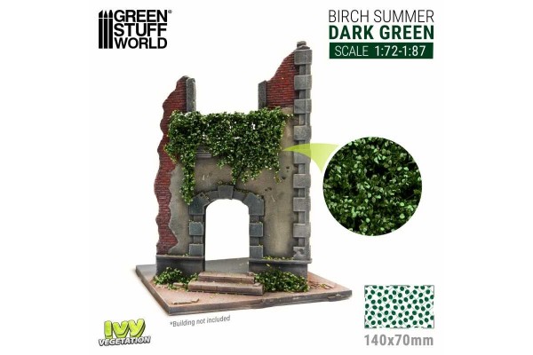 Ivy Foliage - Dark Green Birch - Small