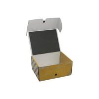 Half-Size Medium Box For Magnetically-Based Miniatures + Metal Plate On The Inside Rear Side Of The Box