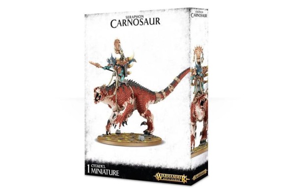 Saurus Oldblood On Carnosaur / Seraphon Carnosaur / Saurus Scar-Veteran On Carnosaur / Skink Oracle On Troglodon ---- Webstore Exclusive
