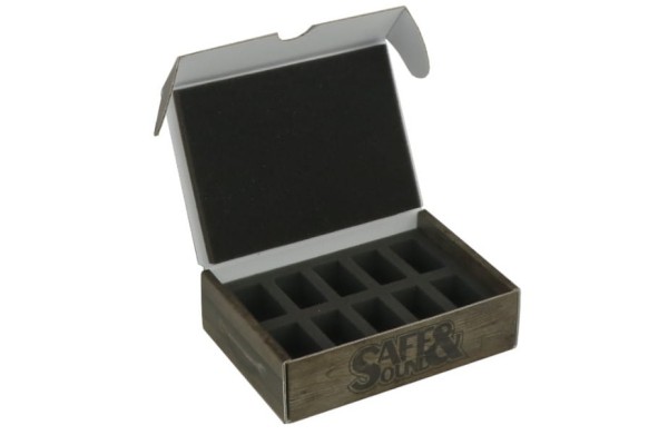 Mini Box For 10 Miniatures On 25Mm Bases