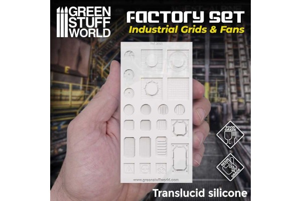Silicone Molds - Grids And Fans