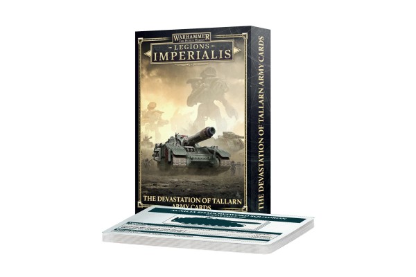Legions Imperialis: Devastation Of Tallarn Army Cards --- Op = Op!!!