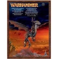 Sorceress On Black Dragon / Dark Elf Dreadlord On Black Dragon ---- Webstore Exclusive