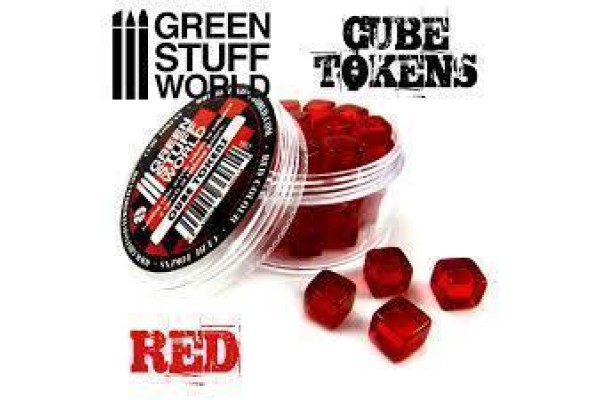 Red Cube Tokens
