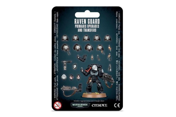 Space Marines: Raven Guard Primaris Upgrades & Transfers