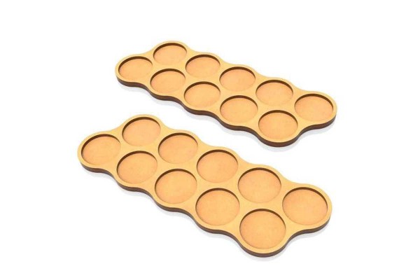 Mdf Movement Trays 25Mm X10 - Skirmish