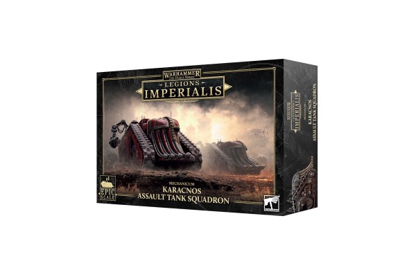 Legion Imperialis: Mechanicum Karacnos Assault Tank Squadron