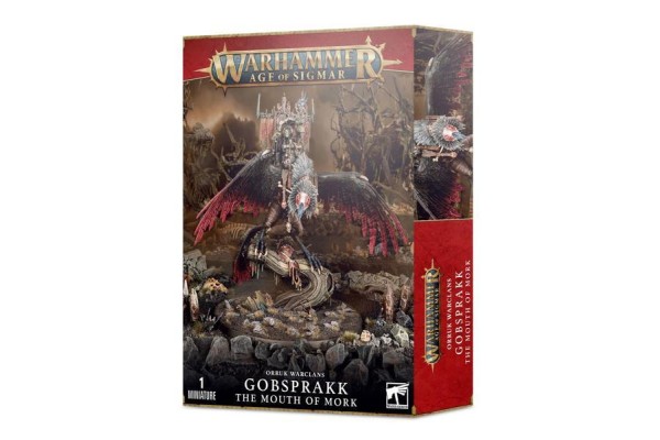 Orruk Warclans: Gobsprakk The Mouth Of Mork/Killaboss On Corpse-Rippa Vulcha