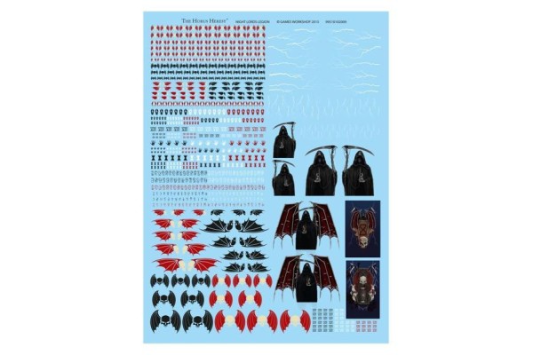 Night Lords Legion Transfer Sheet ---- Webstore Exclusive