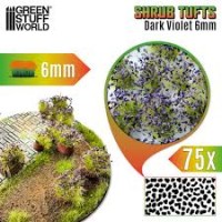 Shrub Tufts 6Mm Self-Adhesive - Dark Violet