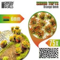 Shrub Tufts 6Mm Self-Adhesive - Orange