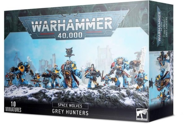 Space Marines: Space Wolves Grey Hunters --- Op = Op!!!