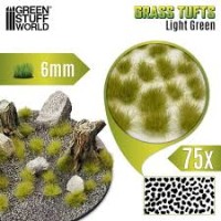 Static Grass Tufts 6 Mm - Light Green