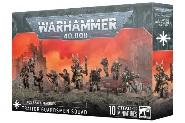 Chaos Space Marines: Traitor Guardsmen Squad Chaos Space Marines: Traitor Guardsmen Squad