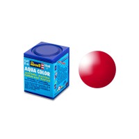 Italiaans Rood Glanzend Aqua Kleur 18 Ml Revell Modelbouwverf Op Waterbasis