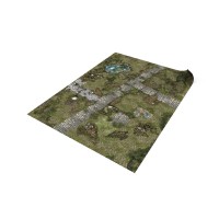 Treasure Land 44X60 / 112X152 Cm - Single-Sided Rubber Mat