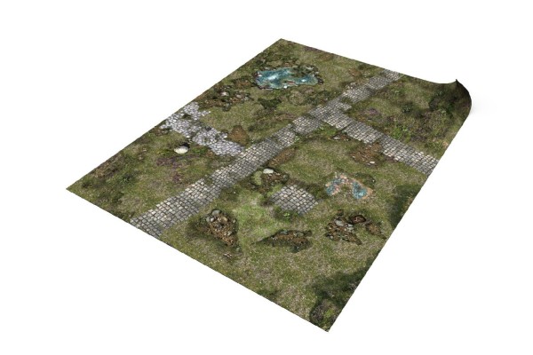 Treasure Land 44X60 / 112X152 Cm - Single-Sided Rubber Mat