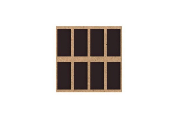 Magnetic Conversion Tray For Cavalry 25X50Mm To 30X60Mm Bases 4X2