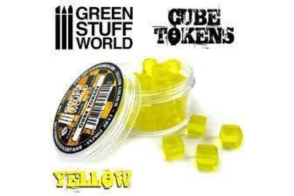 Yellow Cube Tokens