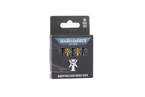 Warhammer 40000: Adeptus Custodes Dice
