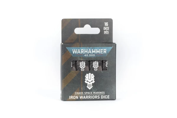 Warhammer 40000: Iron Warriors Dice