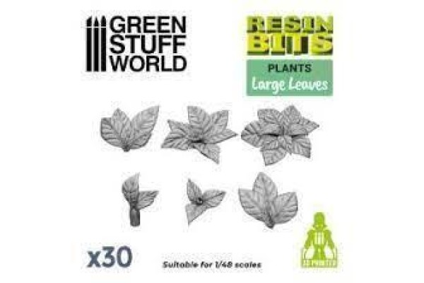 3D Printed Set - Large Leaves