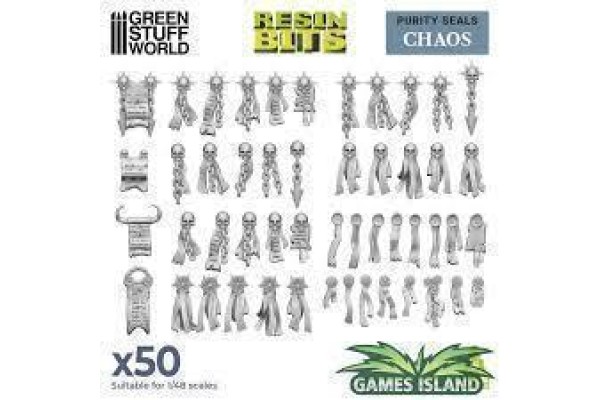 3D Printed Set - Purity Seals - Chaos