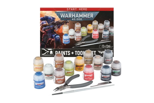 40K Paints + Tools