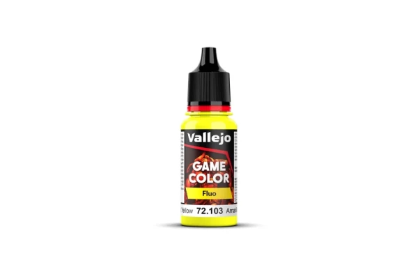 Fluorescent Yellow 18 Ml - Game Fluo