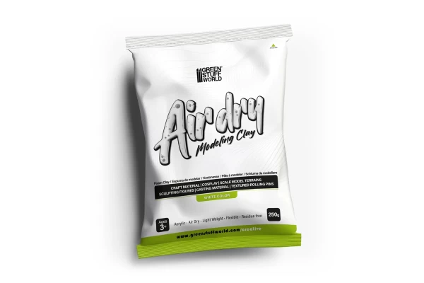 Air Dry Foam Clay 250Gr. - White