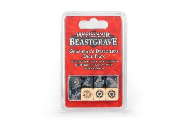 Warhammer Underworlds: Grashraks Despoilers Dice Pack --- Op = Op!!!