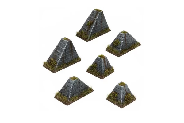 Dragon Teeth Traps For Tanks 1:48-1:35