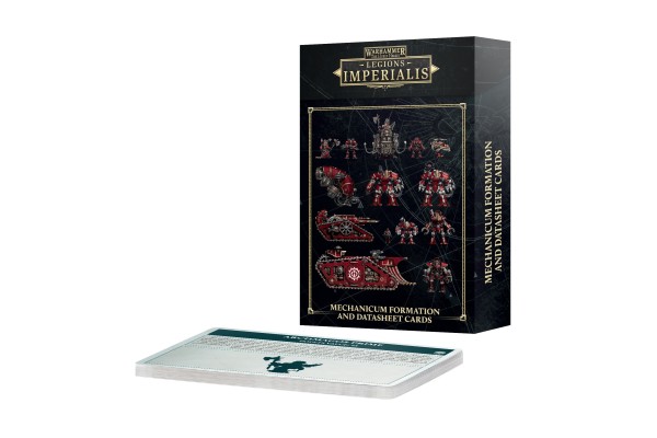 Mechanicum Formation And Datasheet Cards ---- Webstore Exclusive